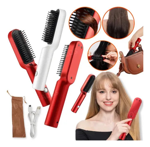 Cepillo Alisador Eléctrico Profesional