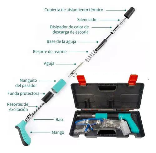 PISTOLA DE IMPACTO + 50 CLAVOS