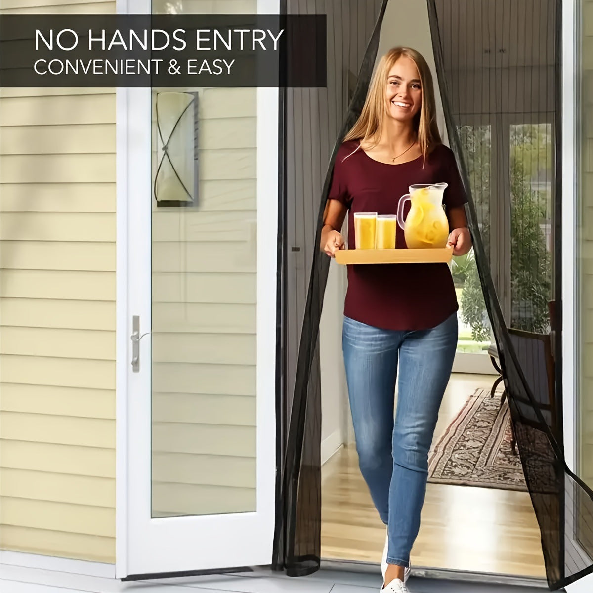 Cortina Mosquitera para puertas 210x100cm