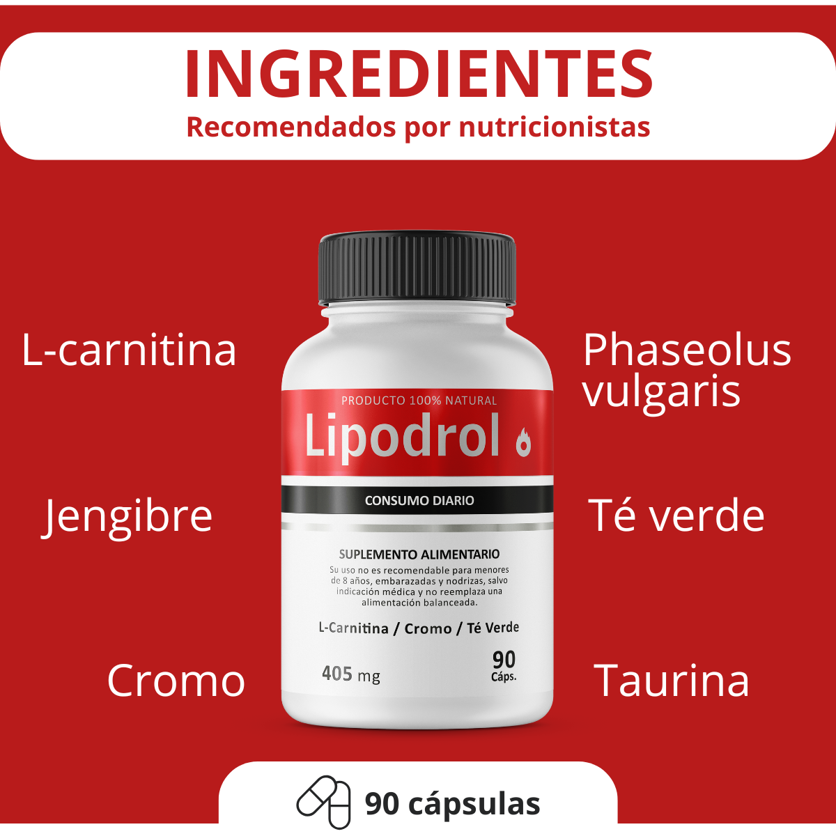 Lipodrol quema grasas - LLEVA 2X1