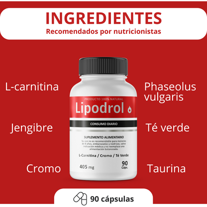 Lipodrol quema grasas - LLEVA 2X1
