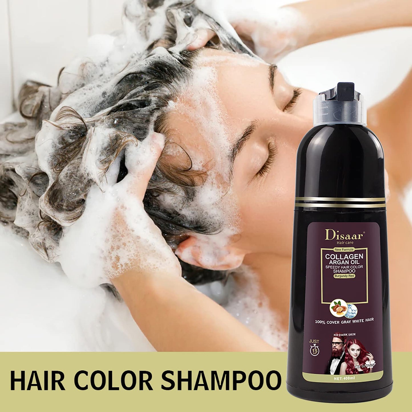 SHAMPOO COLORANTE  CUBRE CANAS