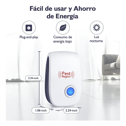 Repelente Ultrasónico para Ratones – Oferta 3X1