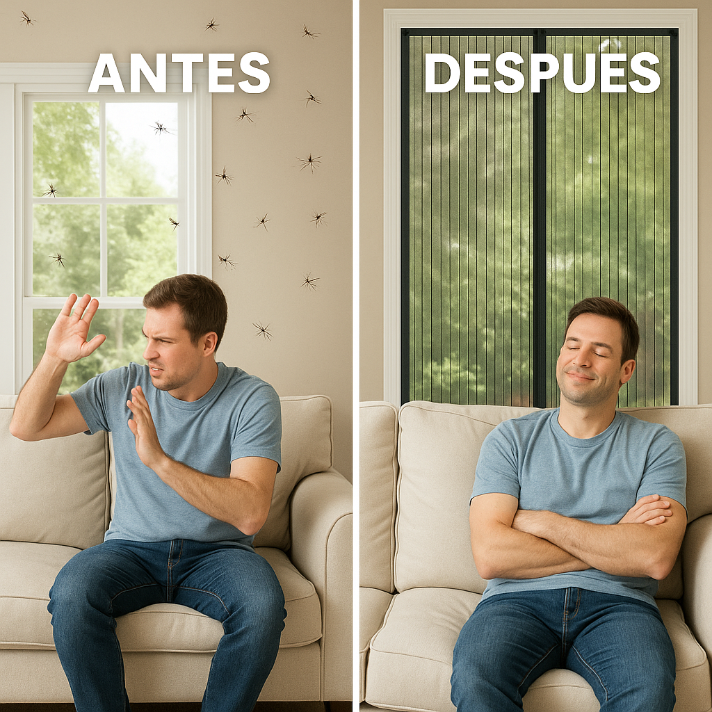 Cortina Mosquitera para puertas 210x100cm