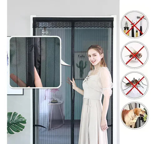 Cortina Mosquitera para puertas 210x100cm