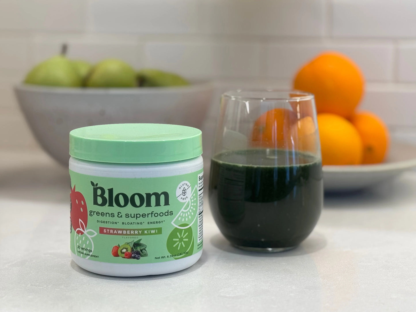 Bloom Nutrition sabor kiwi - fresa