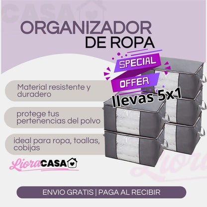 Pack 5x1 Organizadores BoxFold™