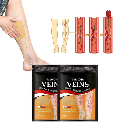 Parches Alivio para Várices y Piernas Cansadas - Llevas 3x1