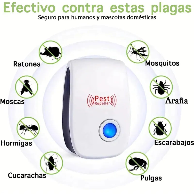 Repelente Ultrasónico para Ratones – Oferta 3X1