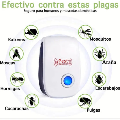 Repelente Ultrasónico para Ratones – Oferta 3X1